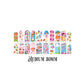 Lala Girlies Nail Decal