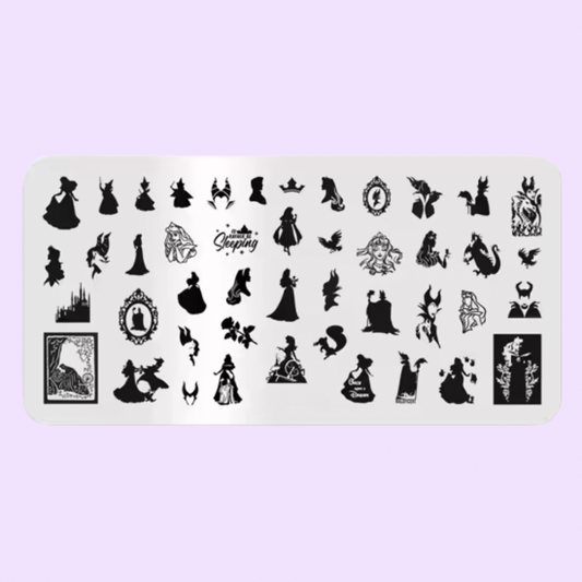 New Snow Whitey Stamping Plate