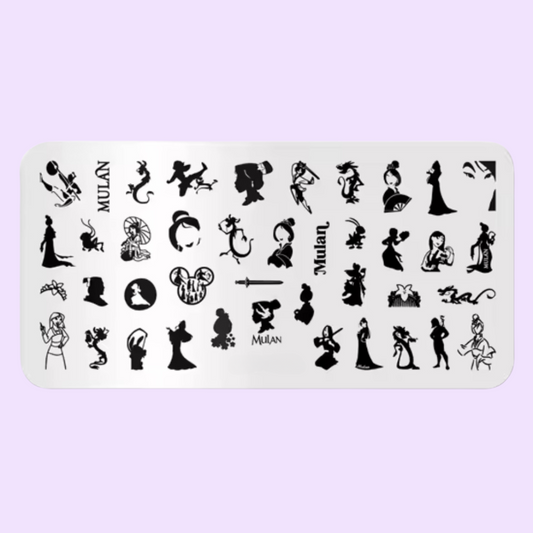 New Snow Whitey Stamping Plate