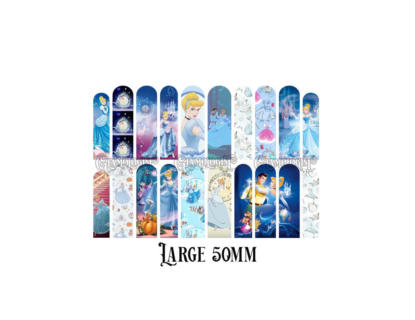 Cinderelly Nail Decal