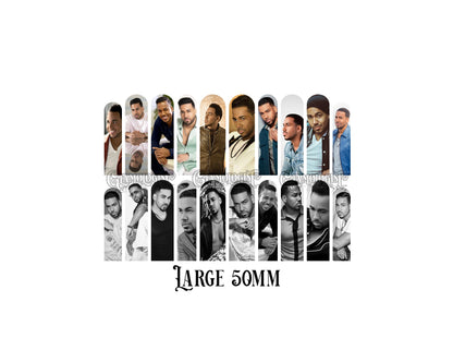 Romeo Santos Nail Decal