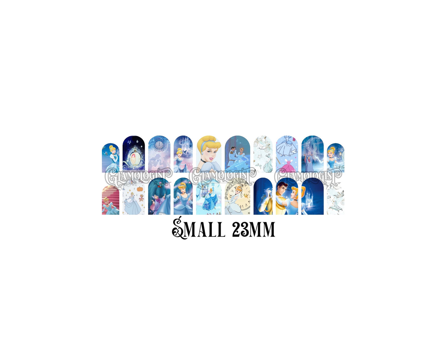 Cinderelly Nail Decal