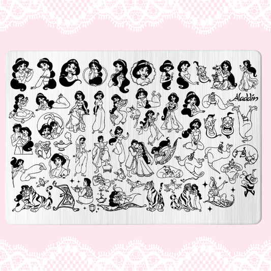 Jasminey  XL Stamping Plate