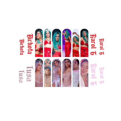Karol G Nail Decal
