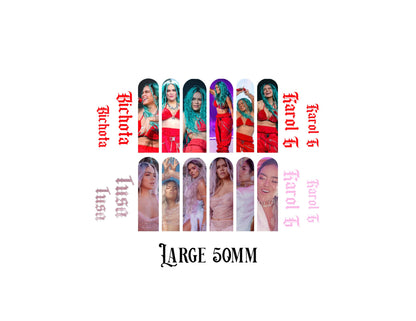 Karol G Nail Decal