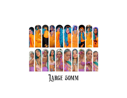 Karol G Nail Decal