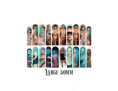 Karol G Nail Decal