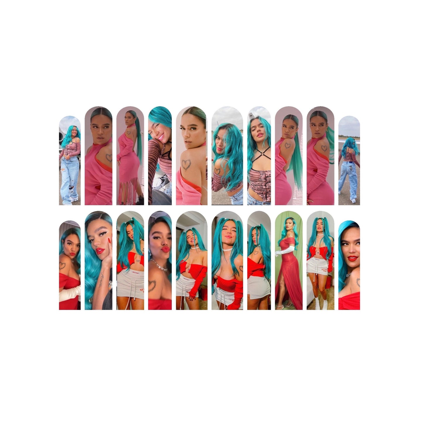 Karol G Nail Decal