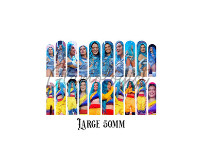 Karol G Nail Decal