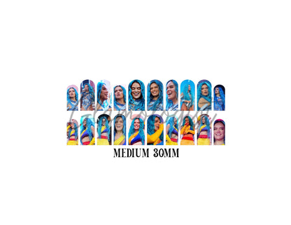 Karol G Nail Decal