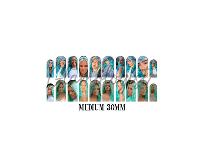 Karol G Nail Decal