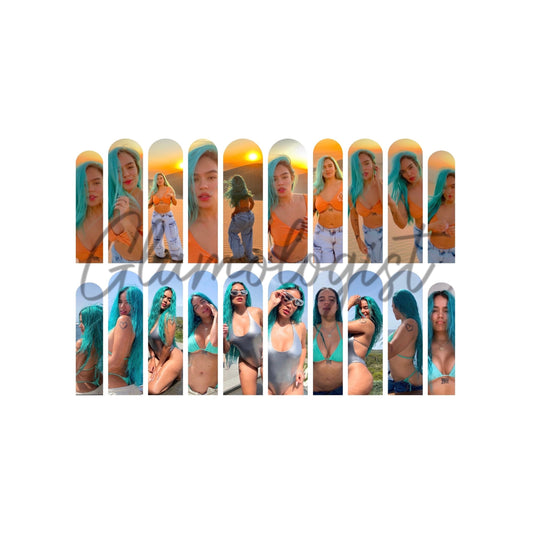 Karol G Nail Decal