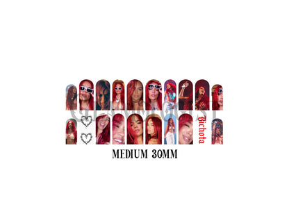 Karol G Nail Decal
