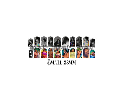 Lizzo Nail Decal