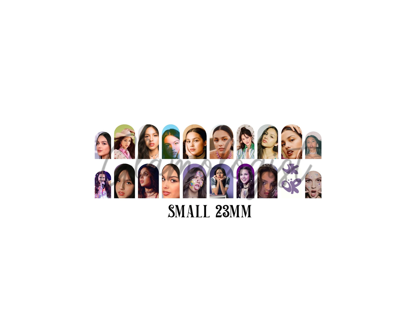 Olivia Rodrigo Nail Decal