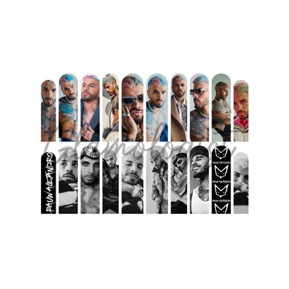 Rauw Alejandro Nail Decal