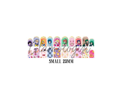 Sailor Girl Nail Decal