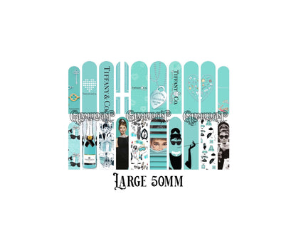 Tiffany Nail Decal