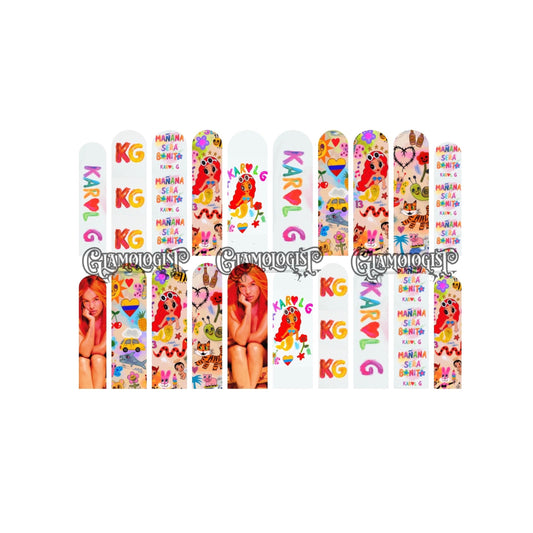 Karol G Nail Decal