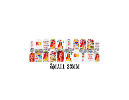 Karol G Nail Decal