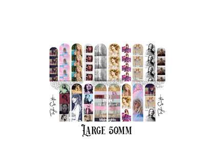 Taylor Nail Decal