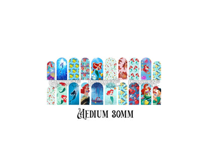 Mermaid Nail Decal