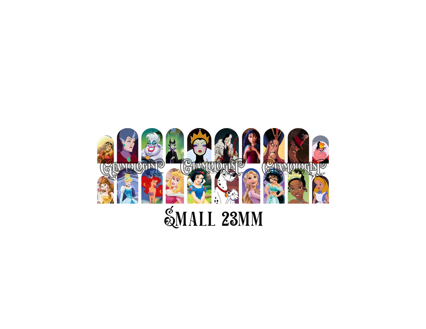 Princess & Villian Nail Decal