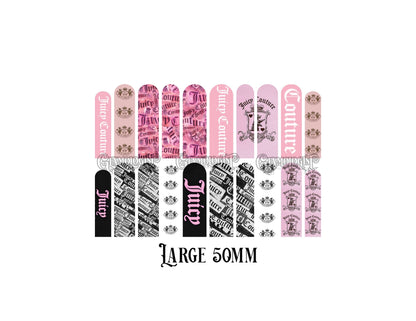 JC Nail Decal
