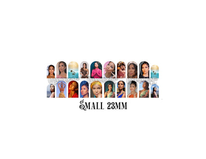 Jhene Aiko Nail Decal