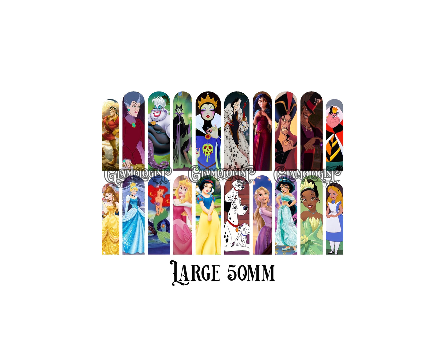 Princess & Villian Nail Decal